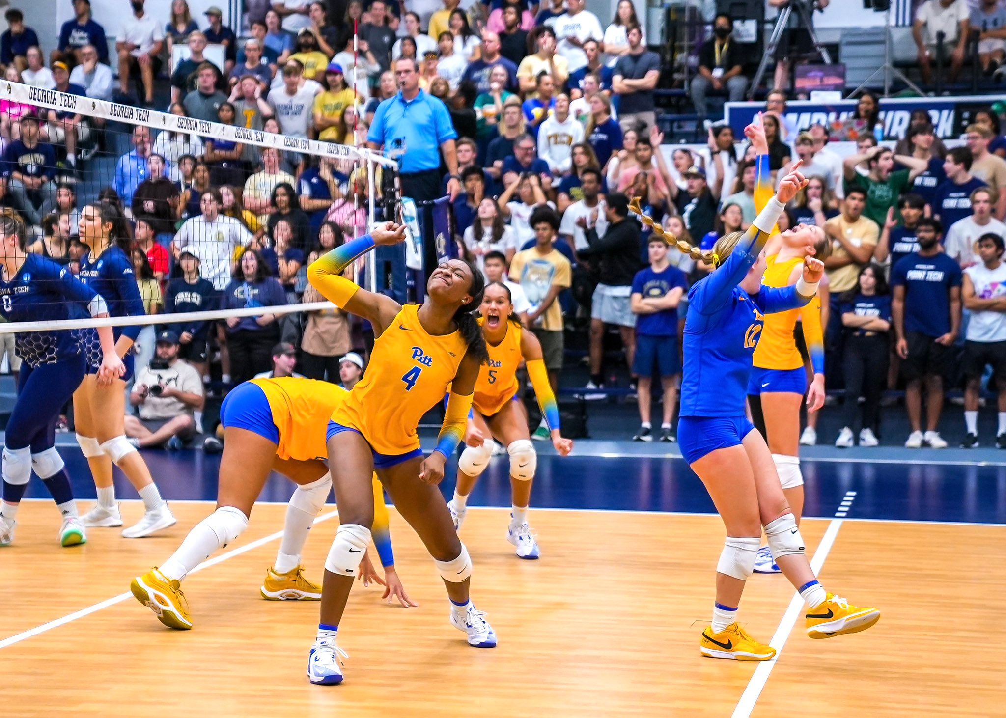 Pitt women’s volleyball extends a 12match sweep streak The GIST