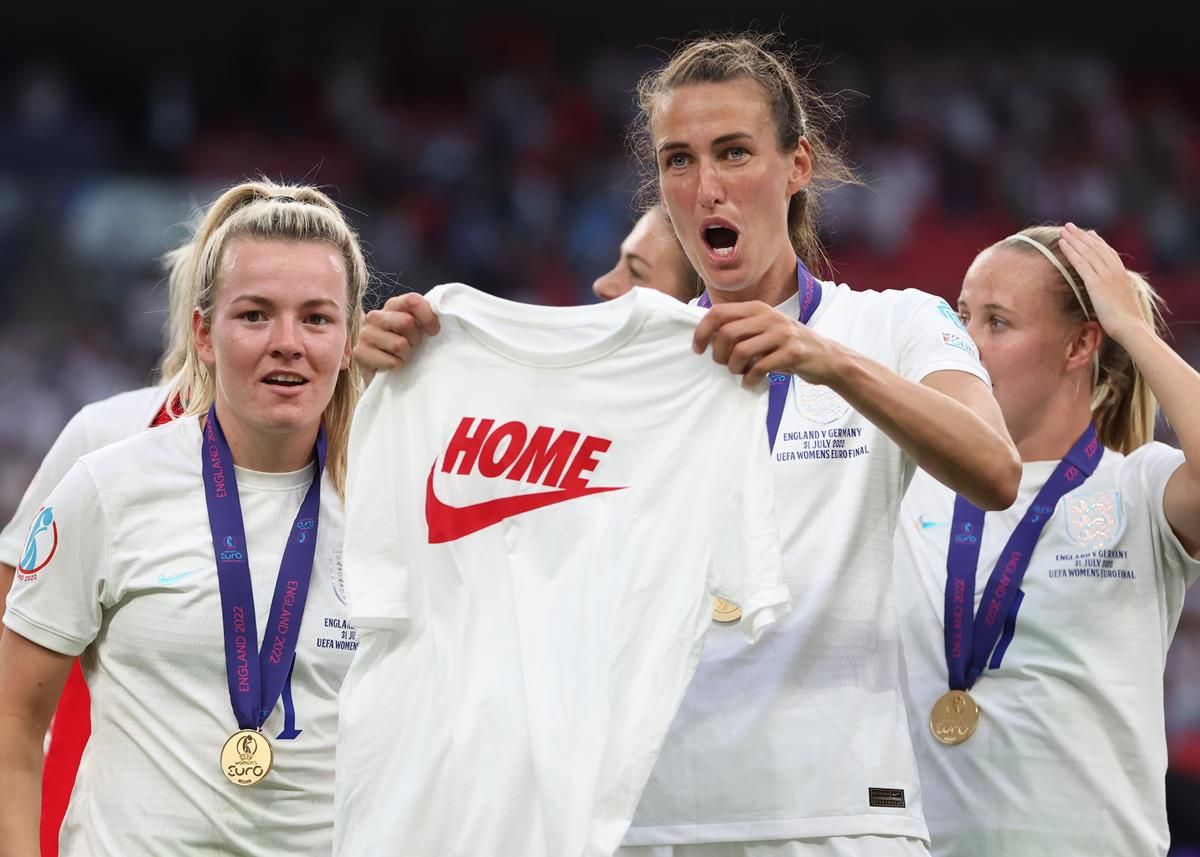 Weekly sales of women's soccer gear tripled during Women's Euro The GIST