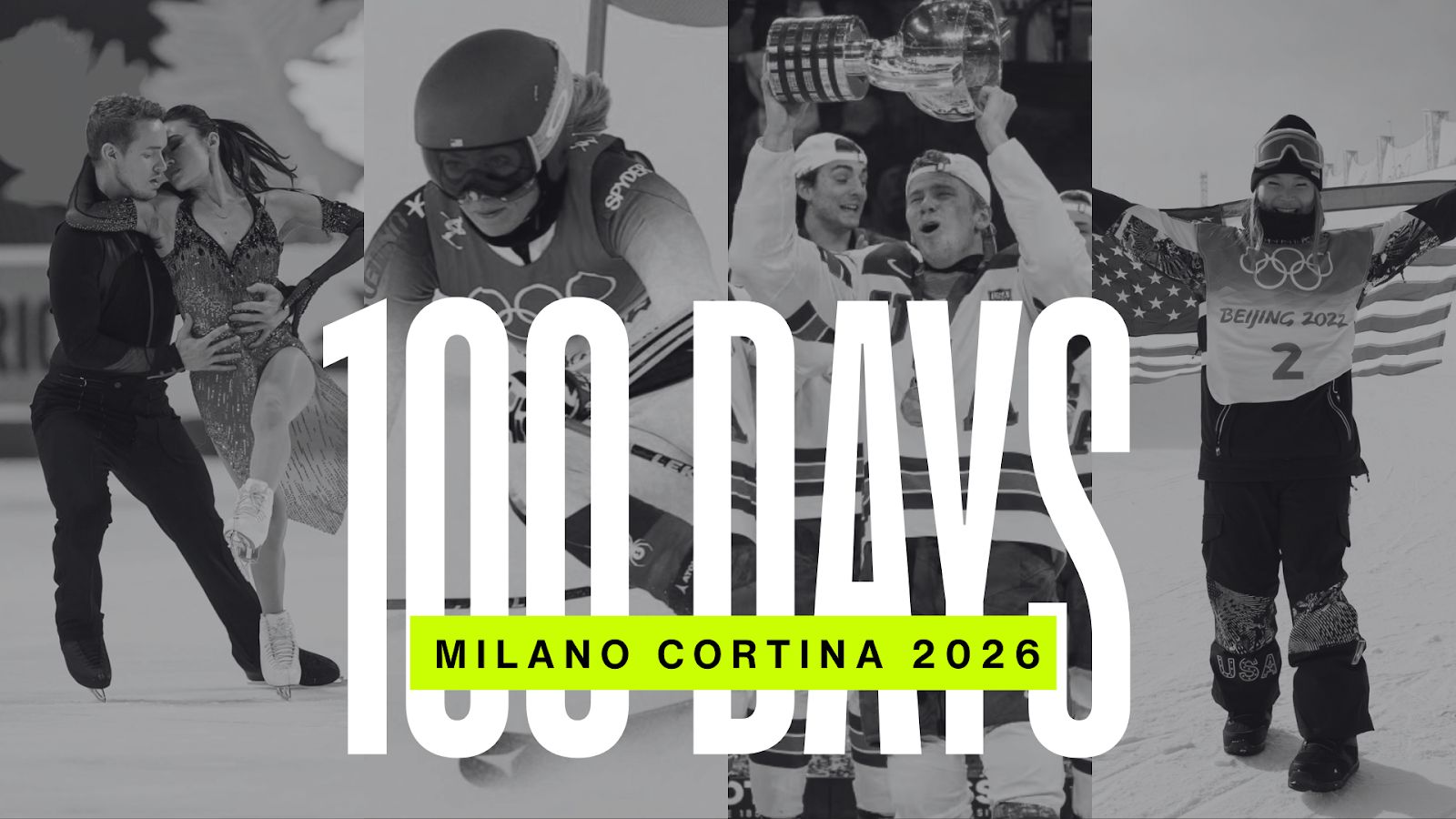 100 days: The countdown to the 2026 Milano Cortina Olympics is on | The ...