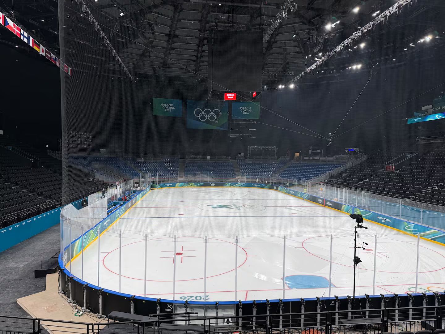 Milan’s main ice hockey arena good to go as Olympics begin | The GIST ...